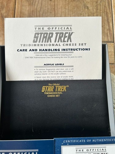 Franklin mint star trek - star,