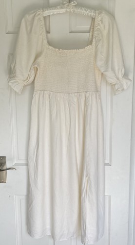 Gap ivory linen - ivory, linen/viscose