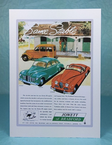 Jowett bradford javelin - javelin, /