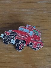 FIRE ENGINE FIREFIGHTER  EMERGENCY  LAPEL PIN BADGE RED FIRETRUCK BADGES IMACT