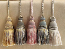 Decorative key tassels, key tassels, vintage style tassels, antique style tassel