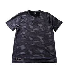 Tapout WWE Compression Shirt Mens XL Gray Camouflage Short Sleeve Stretch Gym