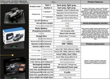 Brushless drone with screen