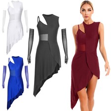 Womens Dancewear Cha-cha Dress