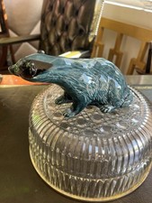 Poole Pottery Badger From The Blue Dolphin Glaze Collection