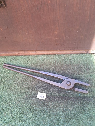 Vintage blacksmith tongs - vintage,