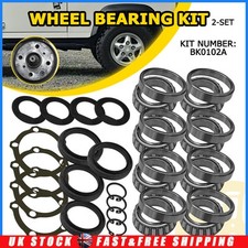 Set of 2 Wheel Bearing Kit Fit