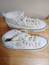 Disney 'Stitch " White Ankle Trainers Size EU40