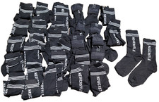 Job Lot x 50 X Pairs Kids Boys Girls Unisex Quality School & Casual Black Socks