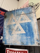 MOT Station Tin Sign