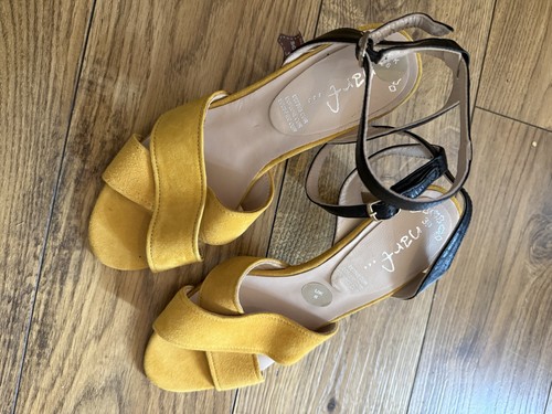 Narf mustard colour suede - narf,