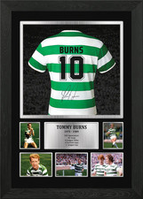 Tommy Burns Signed Celtic