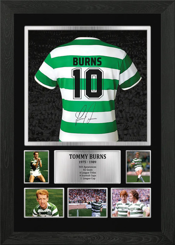 Tommy burns signed celtic - burns,