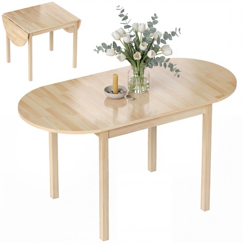 Wooden oval kitchen dining - 55",