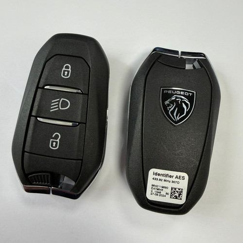 Peugeot remote key fob - , 3