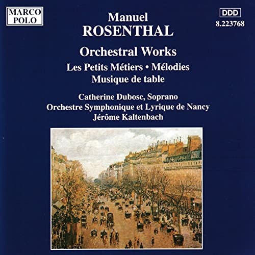 Rosenthal orchestral works - orchestral,
