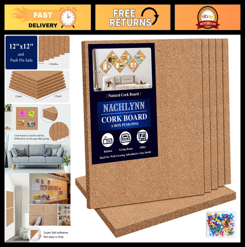 Self adhesive cork - self-adhesive, 6