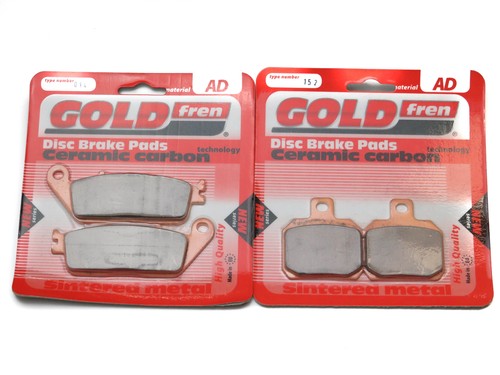 Brake pads front - front, for