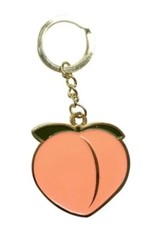 Peach Keyring - lovely gifts-