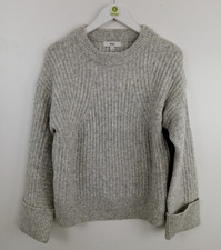 M&S Women's Rib Knit Crew Neck
