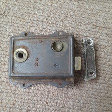 Original vintage Door Rim Latch Lock 