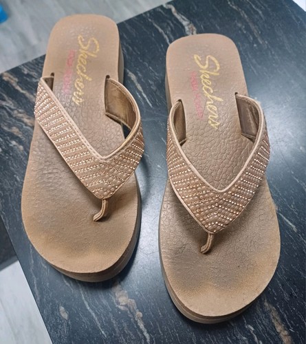 Skechers yoga foam flip flops - skechers,