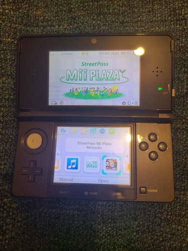 Nintendo 3ds black restored - nintendo,
