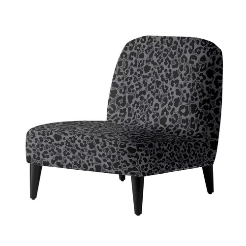Black leopard print - black, accent