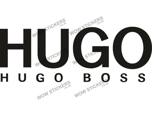 Hugo boss sticker - d, man