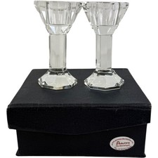 Aurora Crystal Candle Holders Set Elegant Design Home Decor Gift