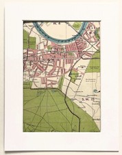 Antique 1930 London Map -