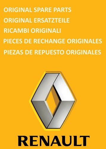 New genuine renault turbine - new,