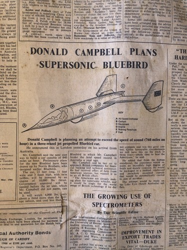 Donald campbell supersonic - donald,