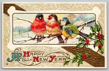 Postcard A Happy New Year C