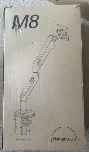 New humanscale monitor arm - new,