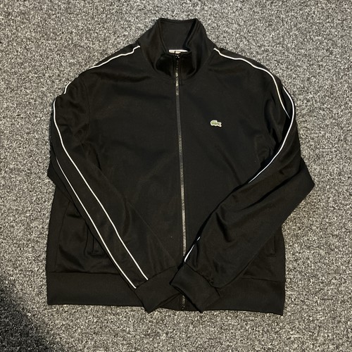 Lacoste tracksuit jacket black - jacket,