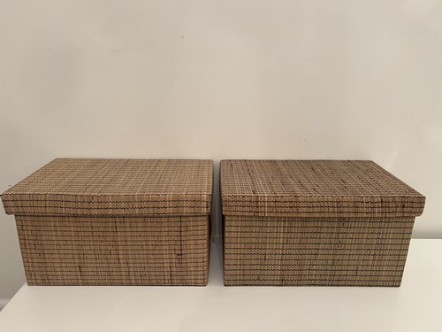 Hand woven seagrass basket - woven,
