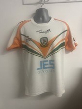Match Worn Aberavon Fighting Irish #19 Rugby League Shirt/Jersey-Med-Very Rare