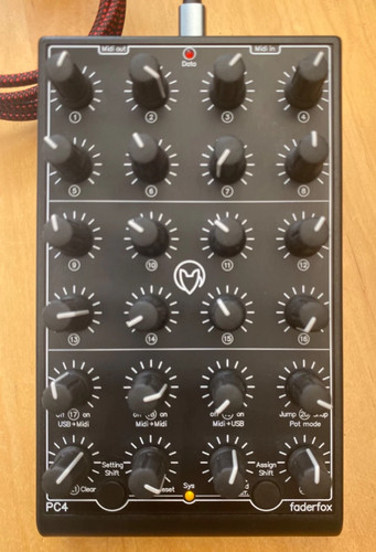 Faderfox pc4 midi controller - faderfox,