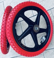 Black 5 Spoke BMX Mag Wheel