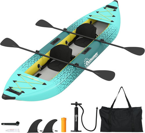 Inflatable kayak set - 12.5',