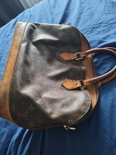 Louis  Vuitton Alma Leather Handbag