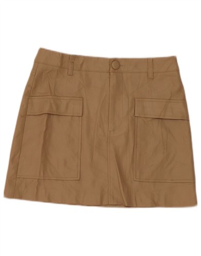 Zara womens faux leather skirt - zara,