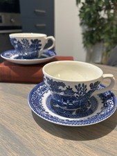 Vintage Old Willow Tea Cups &
