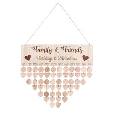 Family birthdays hanging - family,