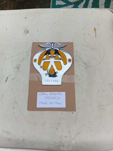 Vintage car badge - , a