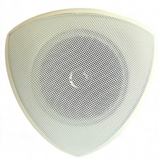 Conrad 2x 70W White Wall Speakers 4 Ohm Compact Corner Design Unused Boxed