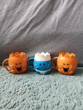 Mr Tickle and mr bump Happy Meal Macdonalds orange and blue Mug Cup