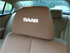 SAAB WORD  CAR SEAT / HEADREST