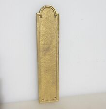 Vintage Brass Finger Plate